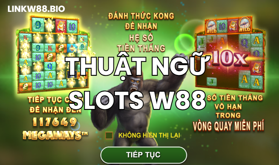 Tìm hiểu thuật ngữ slots W88