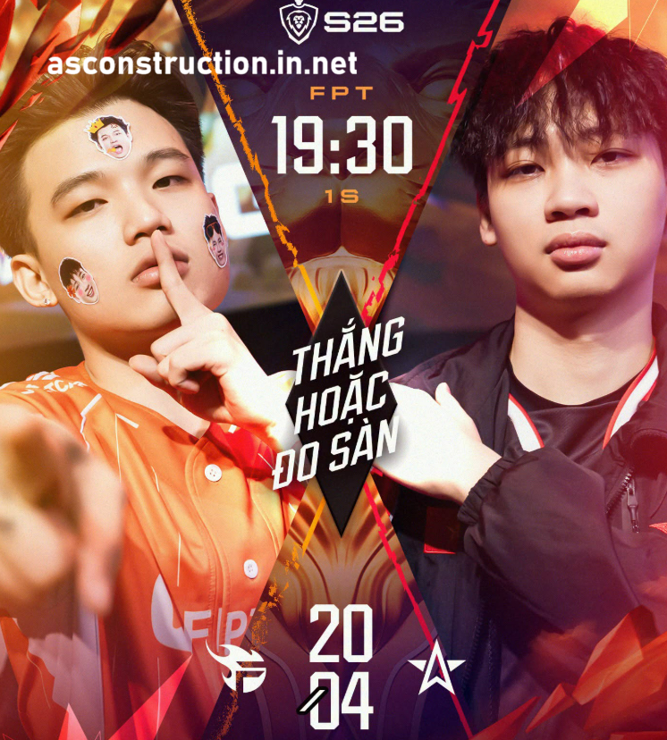 19H30 TỐI NAY – FPT ĐỤNG ĐỘ 1S: AI SẼ NẰM SÀN? 1 thang hoac do san